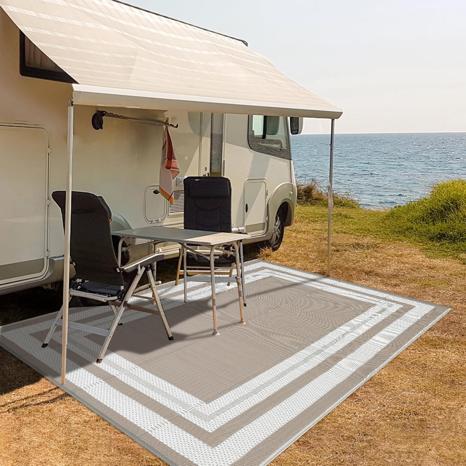 Outdoor Camping Rugs 9X12 - Tappeto da esterno 9x12 – Tappetino