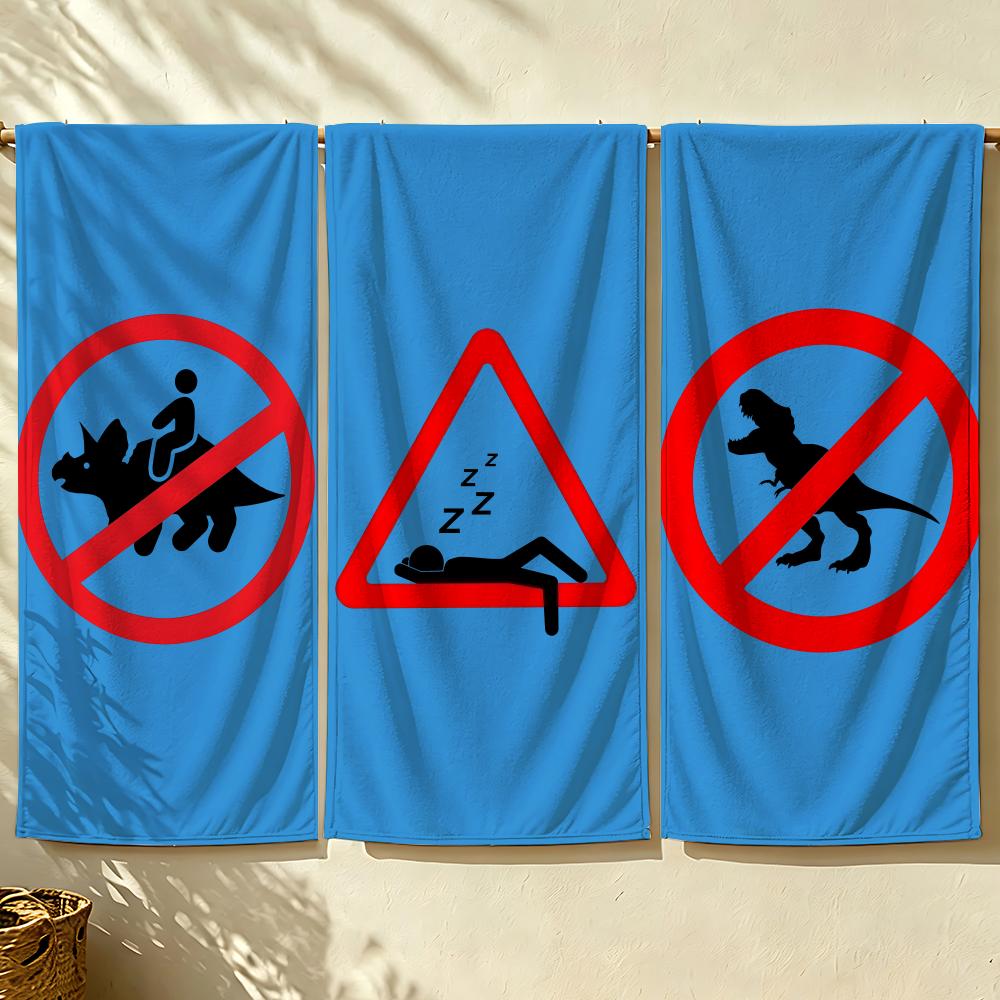 Outdoor Camping Quotes - Asciugamano da spiaggia Quote s-stop, asciugamano