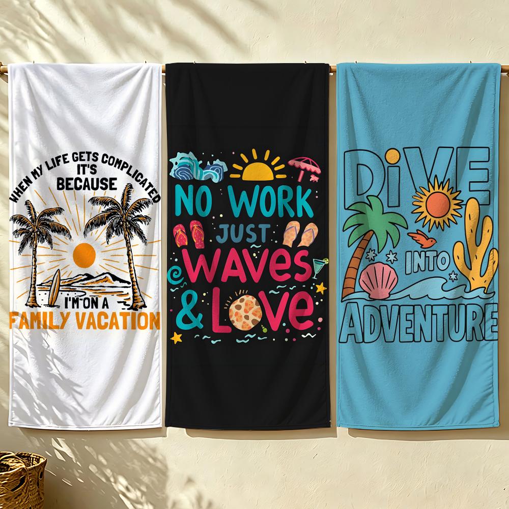 Outdoor Camping Quotes - Asciugamano da spiaggia Quote T-Take me