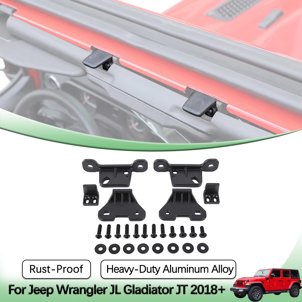 Outdoor Camping Jeep - Kit di Montaggio per Tetto Rigido