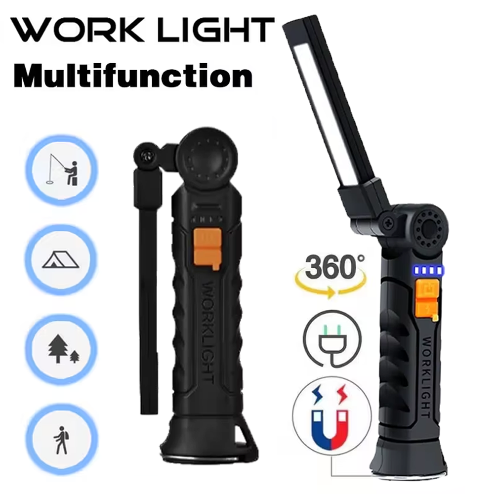 Outdoor Camping Decor - Torcia portatile a LED COB Torcia
