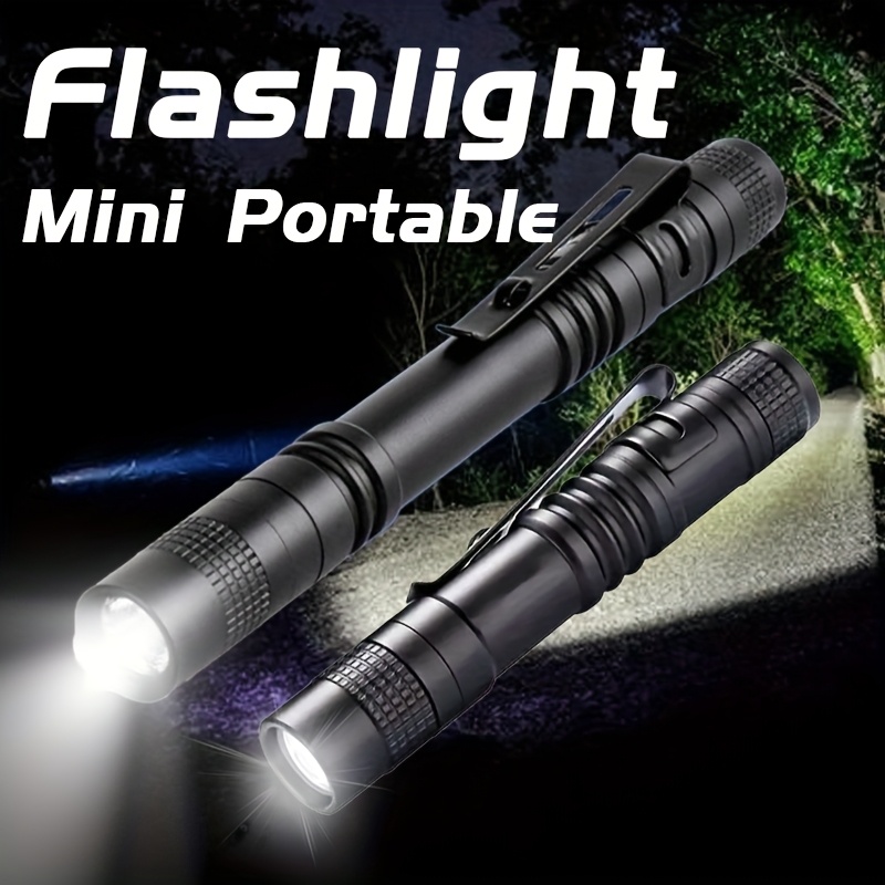 Outdoor Camping Decor - Mini torcia portatile a LED tascabile