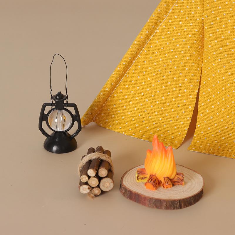 Outdoor Camping Decor - Modellino di tenda da campeggio in