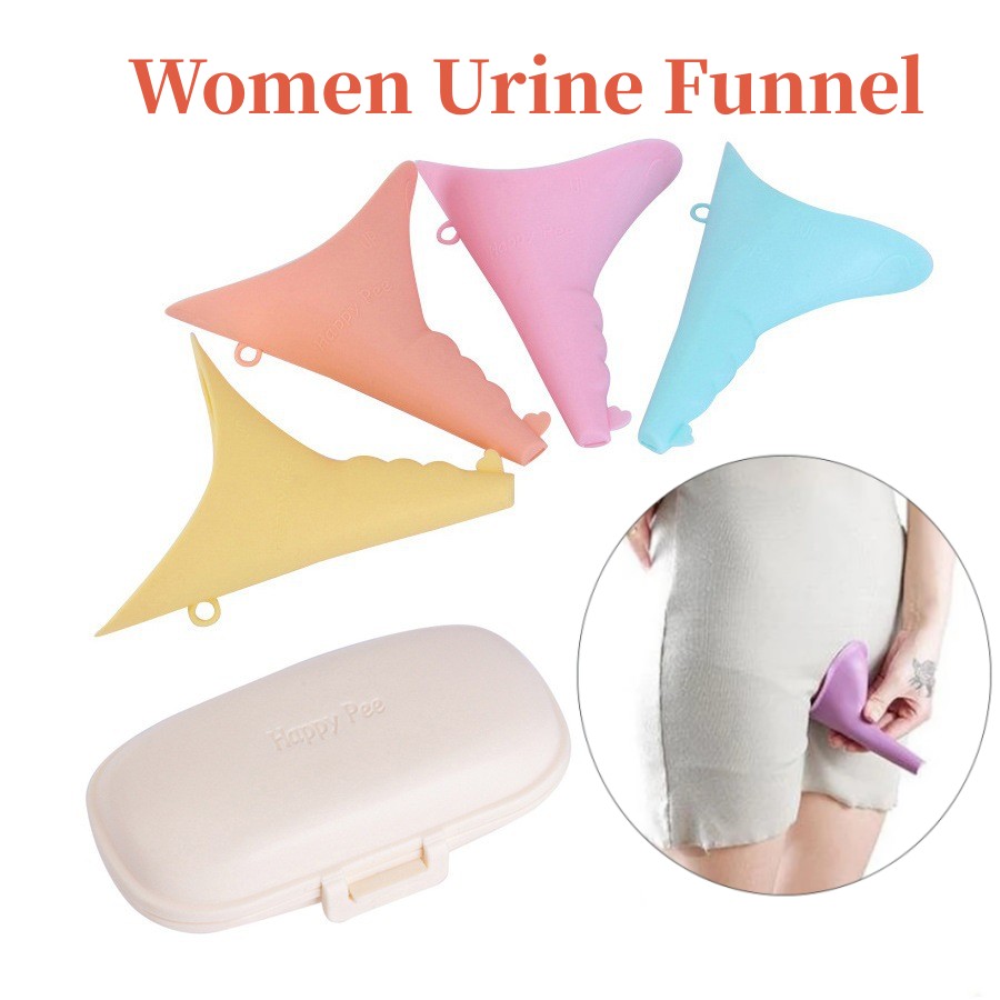 Outdoor Camping Toilet - Silicone donne orinatoio viaggio all'aperto campeggio