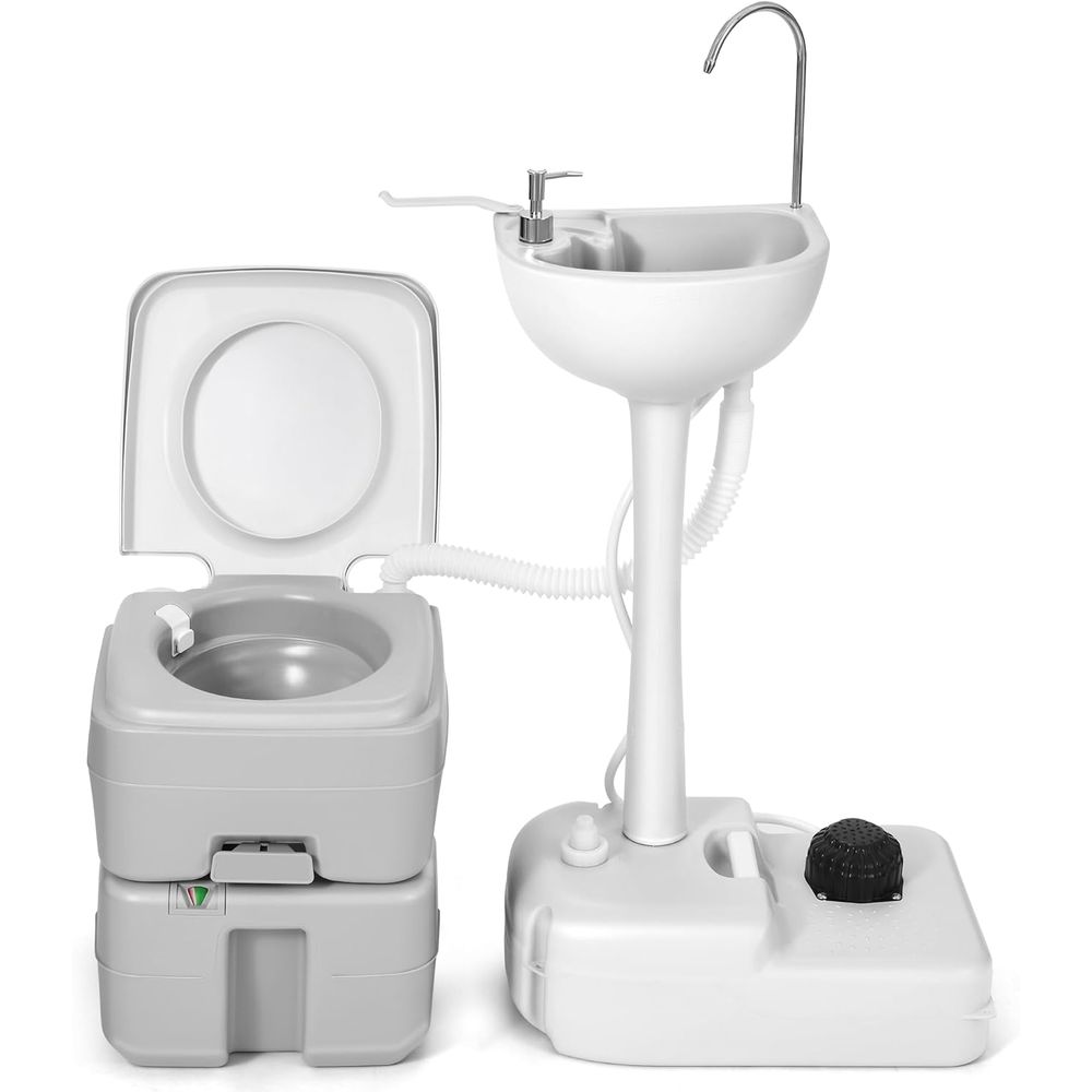 Portable Camp Toilet - Lavandino portatile da 17 litri per