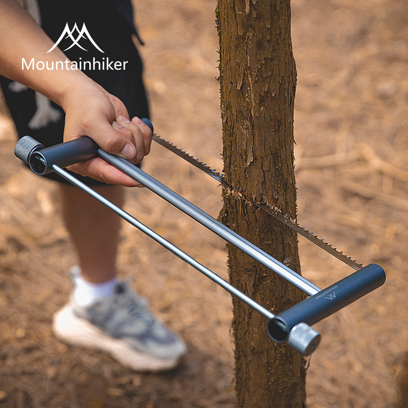 Outdoor Camping Hacks - Sega a mano pieghevole multifunzione per