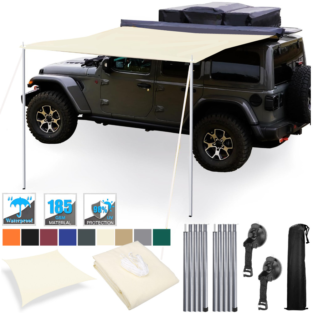 Waterproof Tarp Shelter - Tenda da sole retrattile 2x3M per