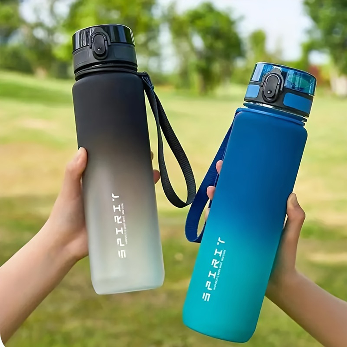 Outdoor Camping Direct - Bottiglia d'acqua sfumata - Capacità 1000