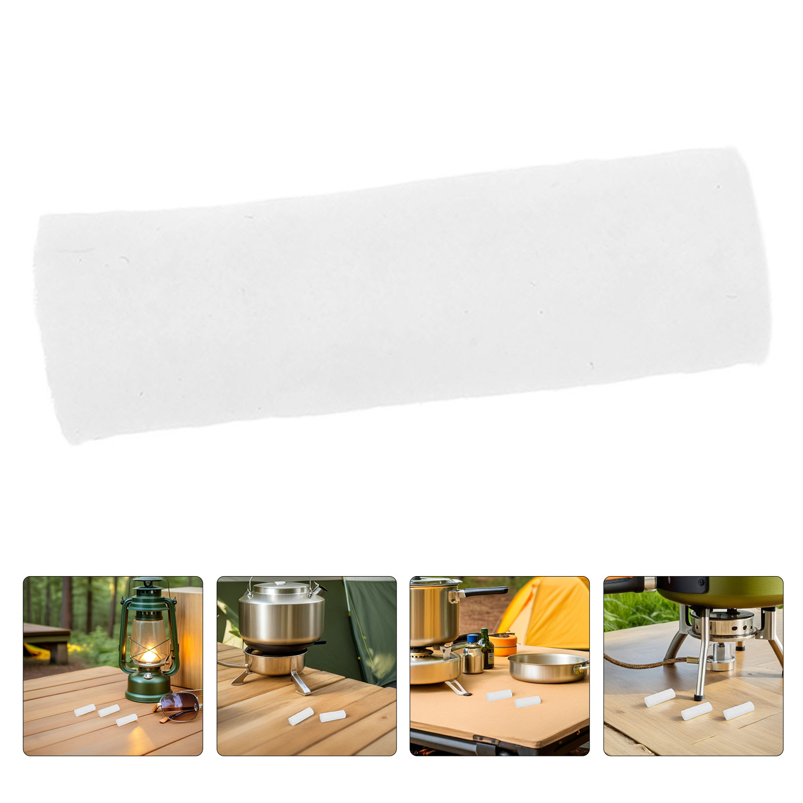 Outdoor Camping Fireplace - 30 Pezzi Bastoncini di Cotone per