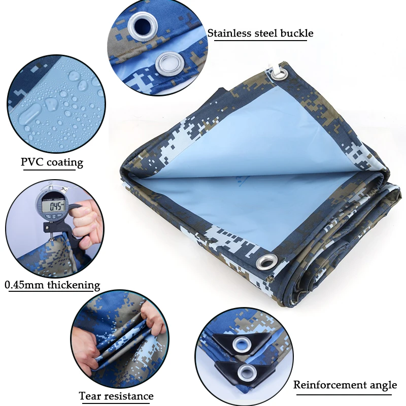 Waterproof Tarp Shelter - Telo in Oxford mimetico impermeabile 450GSM