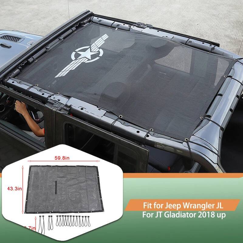 Outdoor Camping Jeep - Auto Parasole Copertura UV Protezione Solare