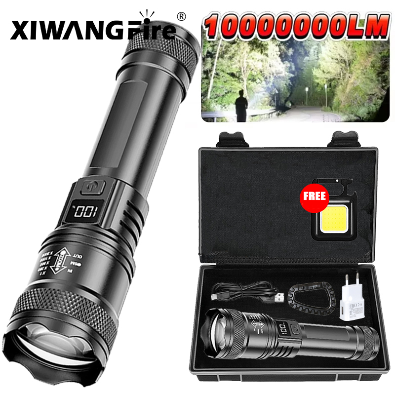 Outdoor Camping Decor - Torcia LED ultra luminosa 2000LM Tipo-C