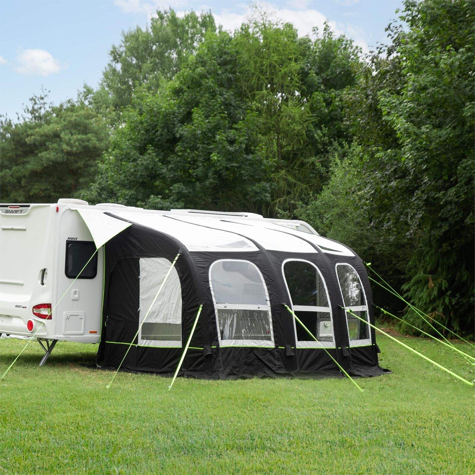 Travel Outdoor Camping Youtube - Tenda da campeggio gonfiabile per roulotte,
