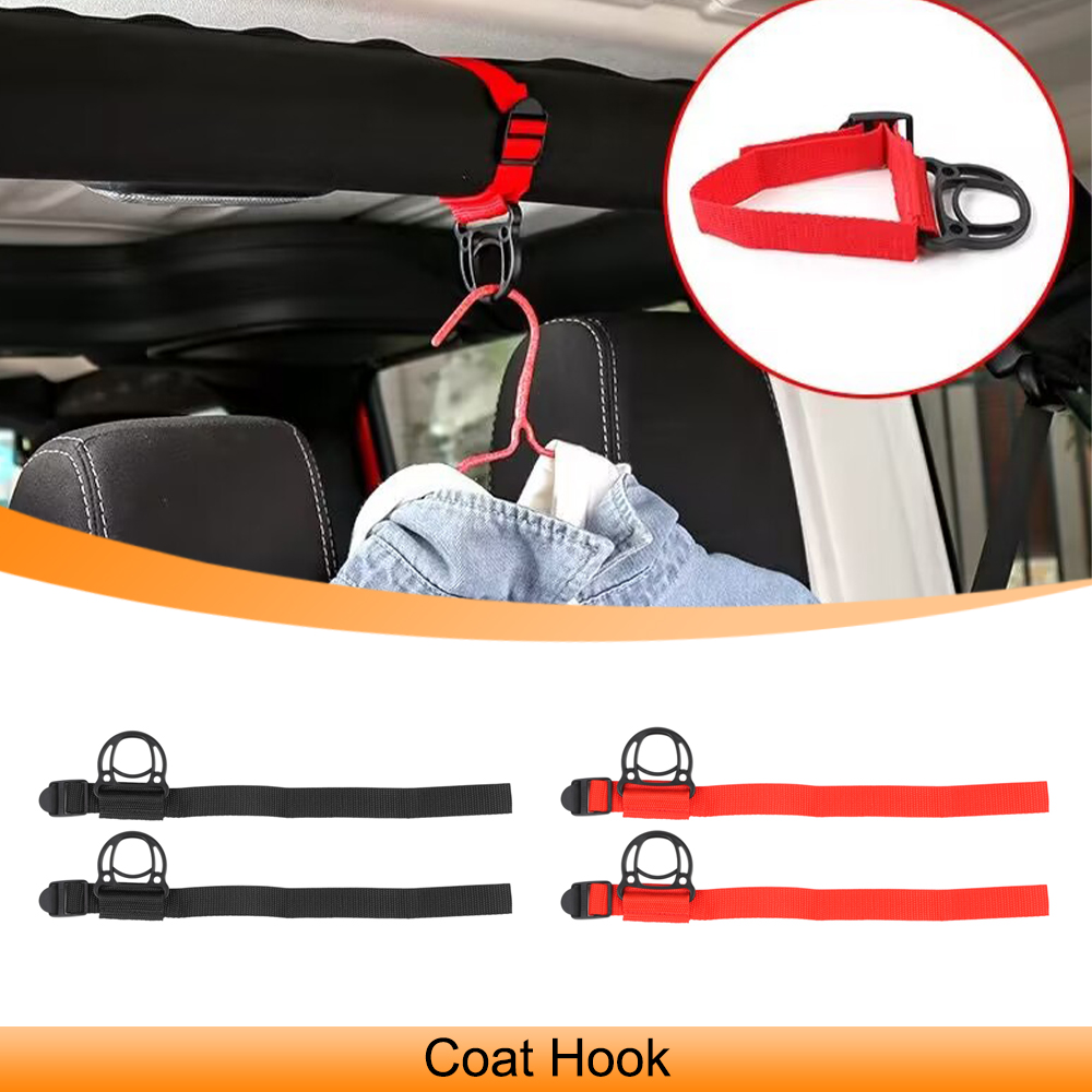 Outdoor Camping Jeep - Gancio Appendiabiti Multifunzionale per Auto, per