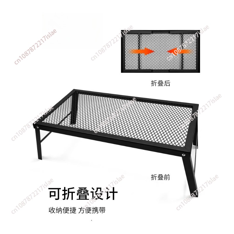 Outdoor Camping Table Foldable - Tavolo Pieghevole in Metallo Ultra Leggero