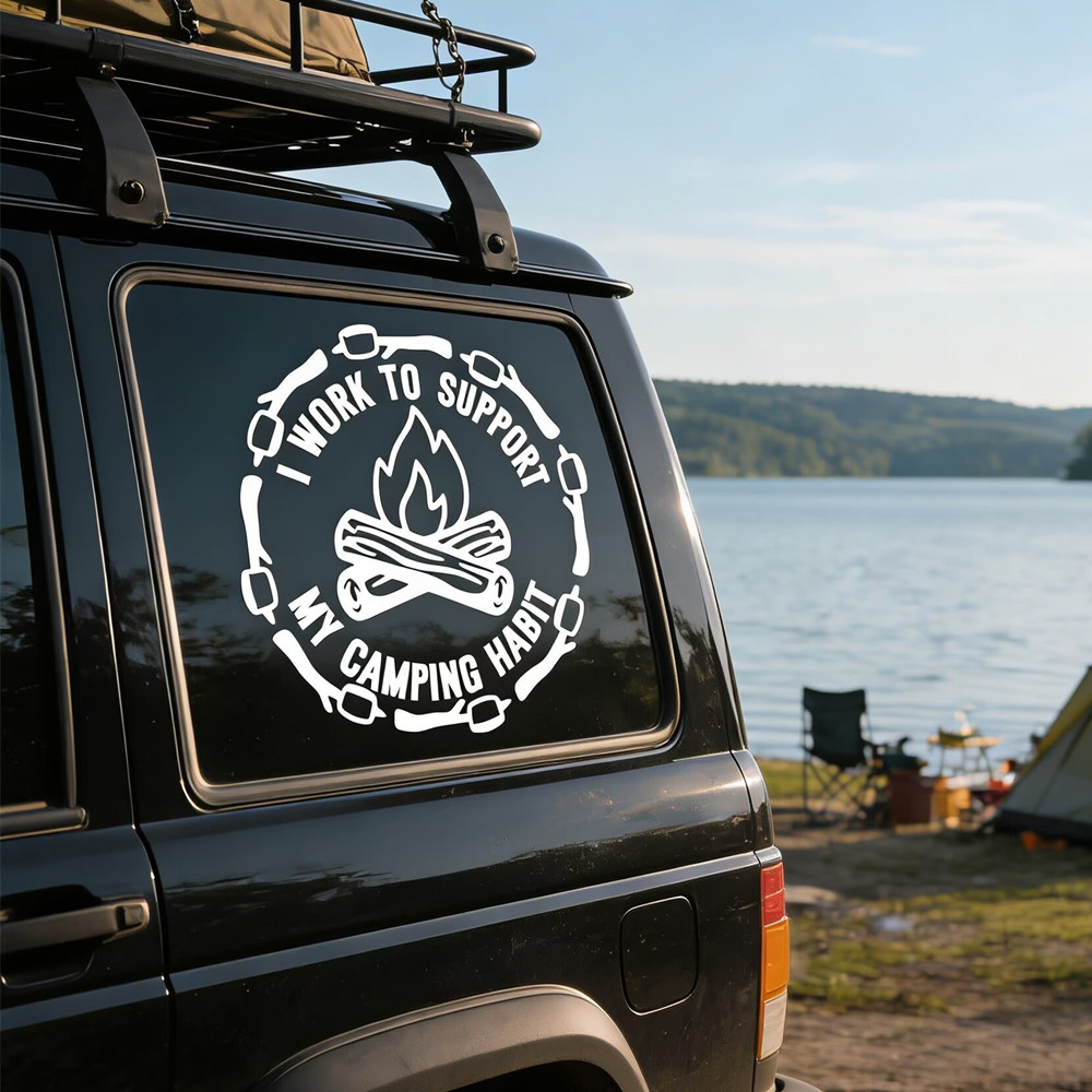 Adesivo per auto con citazione - Outdoor Camping Quotes recensione e prezzo