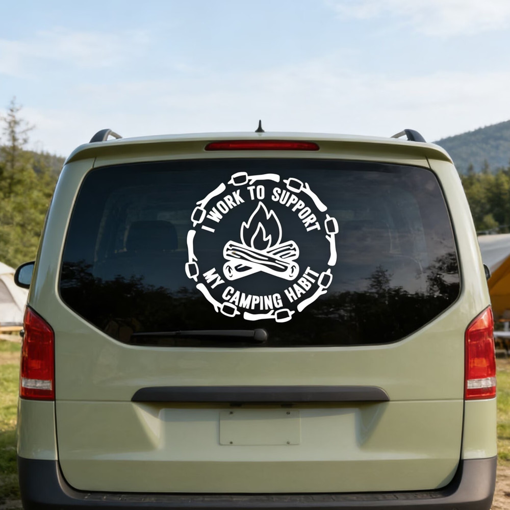 Adesivo per auto con citazione - Outdoor Camping Quotes recensione e prezzo