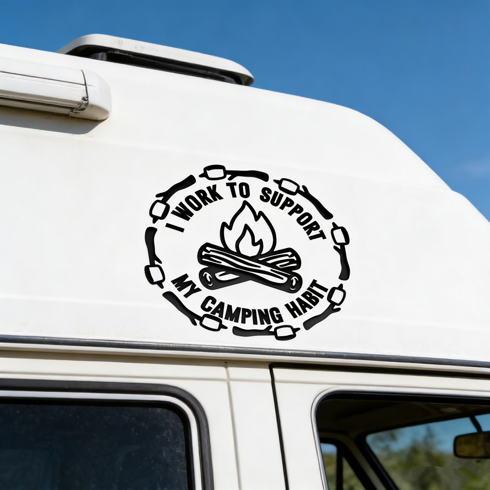Adesivo per auto con citazione - Outdoor Camping Quotes recensione e prezzo