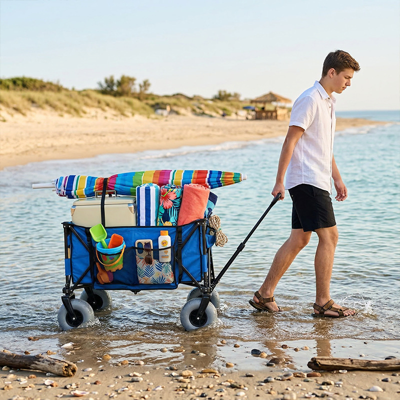 Carrello da Spiaggia Pieghevol - Outdoor Camping Table Foldable recensione e prezzo