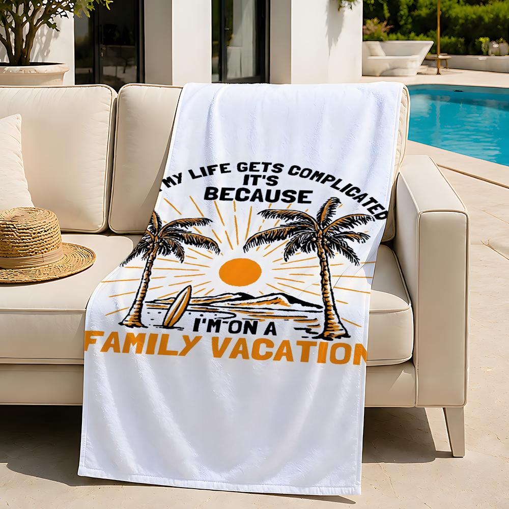 Asciugamano da spiaggia Quote  - Outdoor Camping Quotes recensione e prezzo