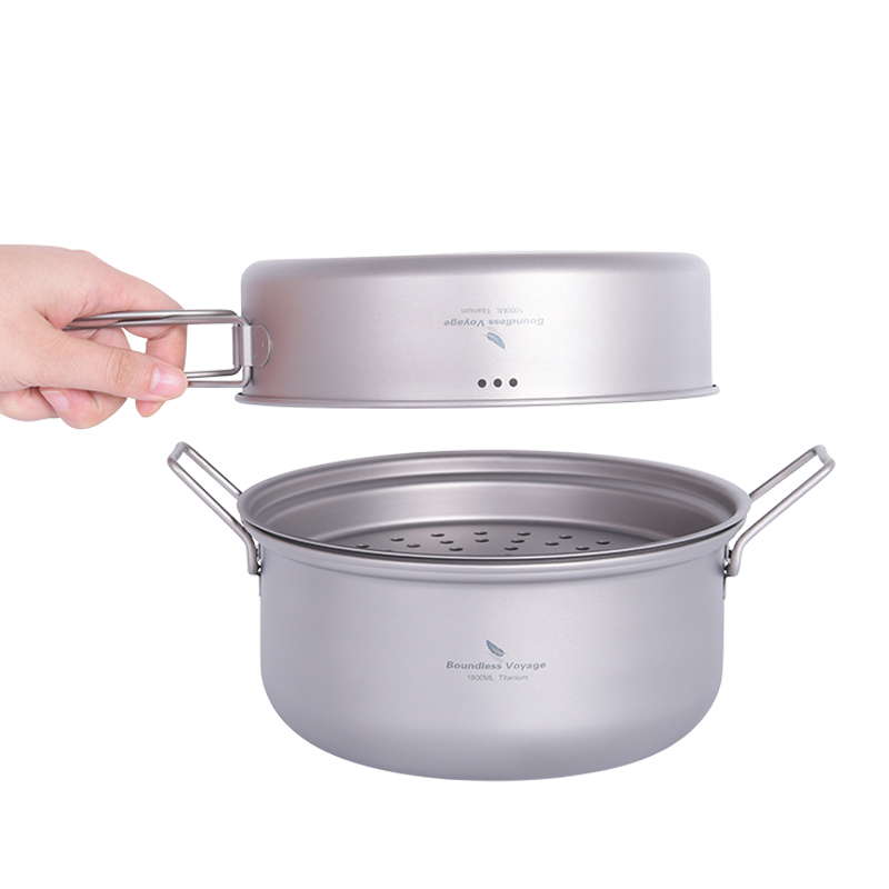 Set di pentole da campeggio Bo - Outdoor Camping Cooking Set recensione e prezzo