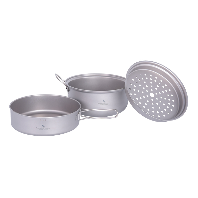 Set di pentole da campeggio Bo - Outdoor Camping Cooking Set recensione e prezzo