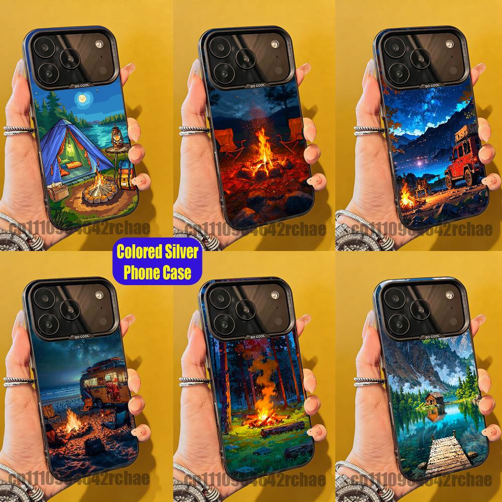 Cover per iPhone con Design Fa - Outdoor Camping Quotes recensione e prezzo