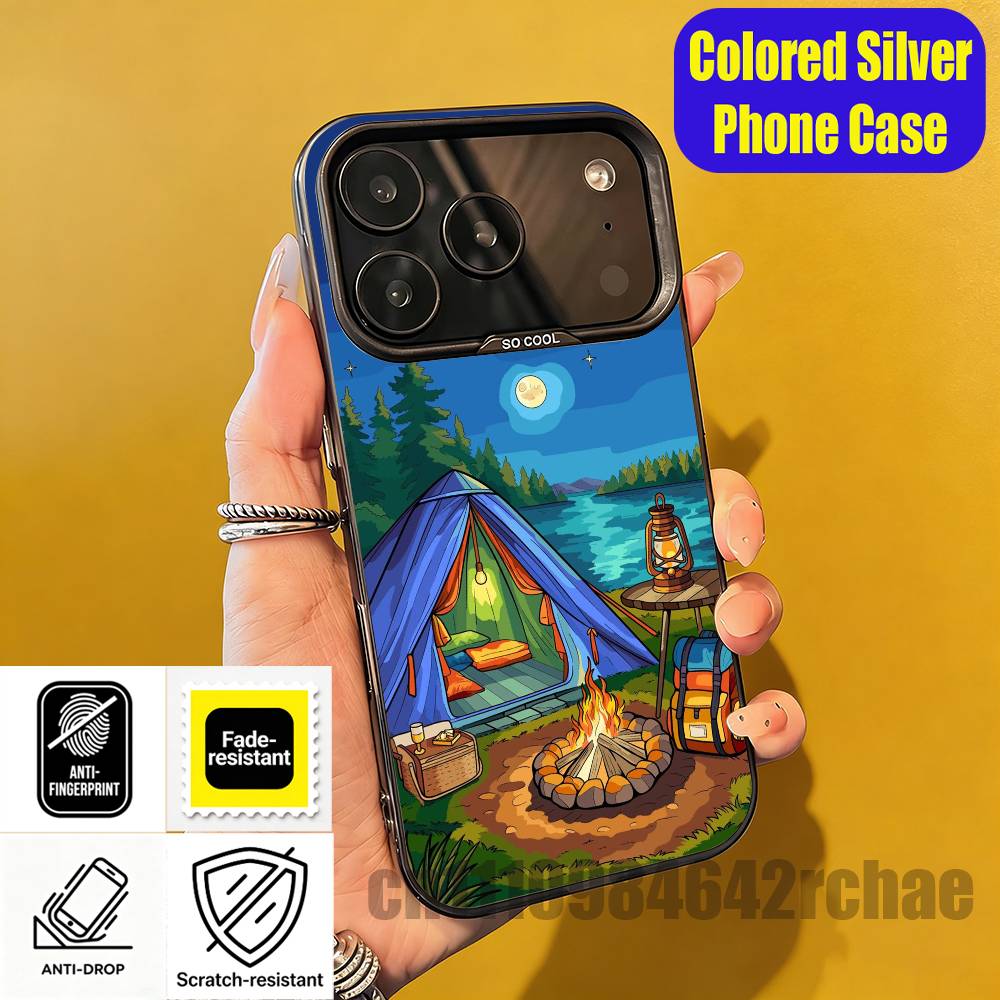 Cover per iPhone con Design Fa - Outdoor Camping Quotes recensione e prezzo