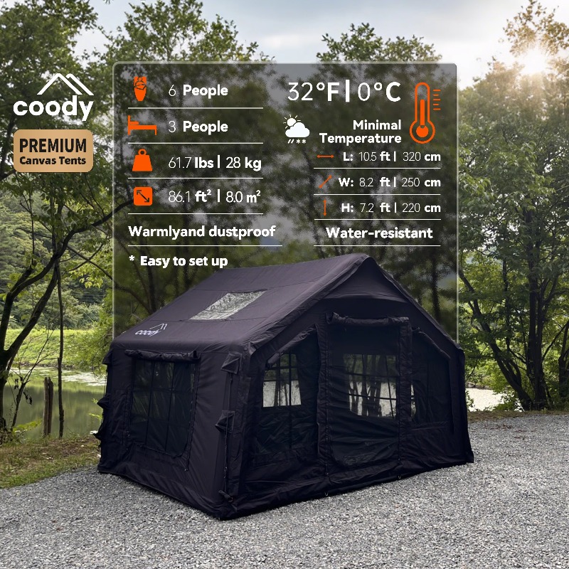 Tenda gonfiabile YTYIN Coody 8 - Outdoor Camping Direct recensione e prezzo