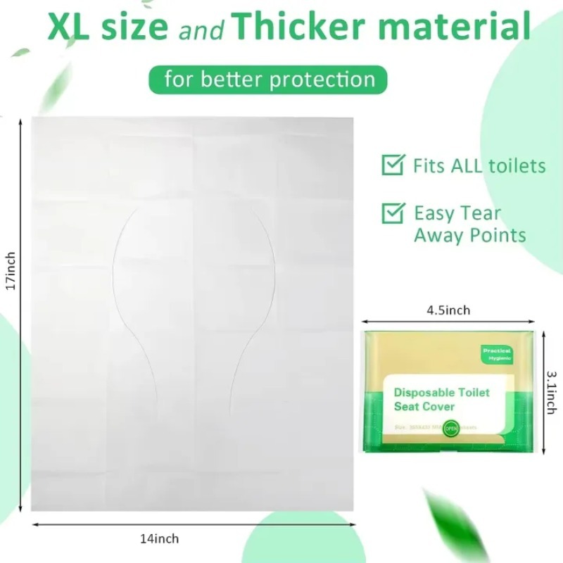 10-120PCS Coprisedile per WC u - Portable Camp Toilet recensione e prezzo