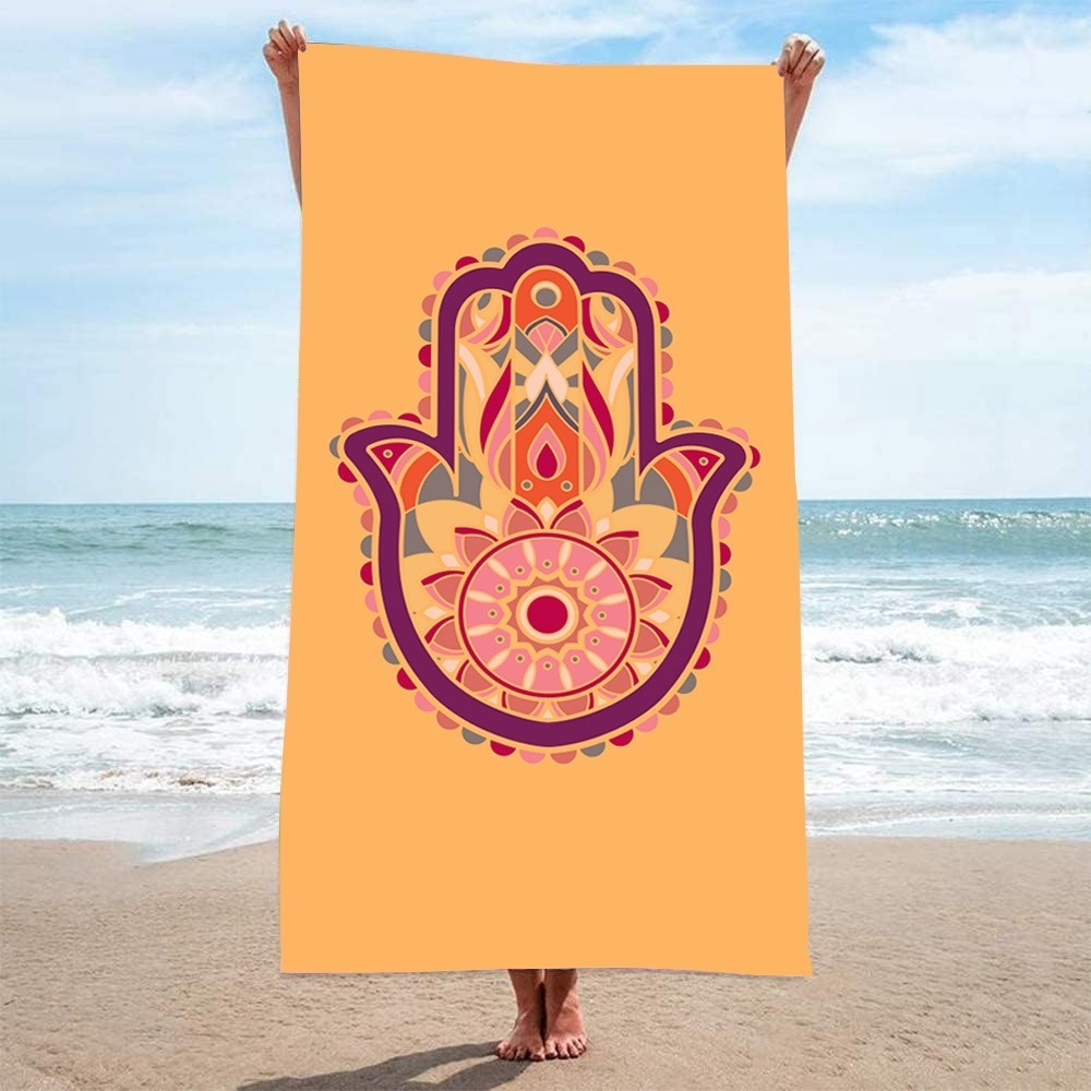 Telo Mare con Motivo HAMSA 27x - Outdoor Camping Decor recensione e prezzo