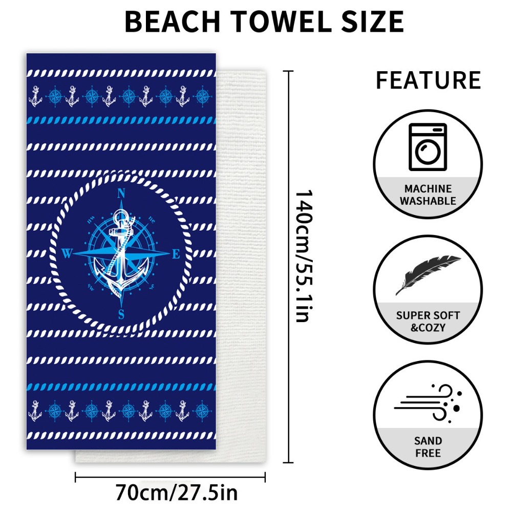 Telo Mare con Motivo HAMSA 27x - Outdoor Camping Decor recensione e prezzo