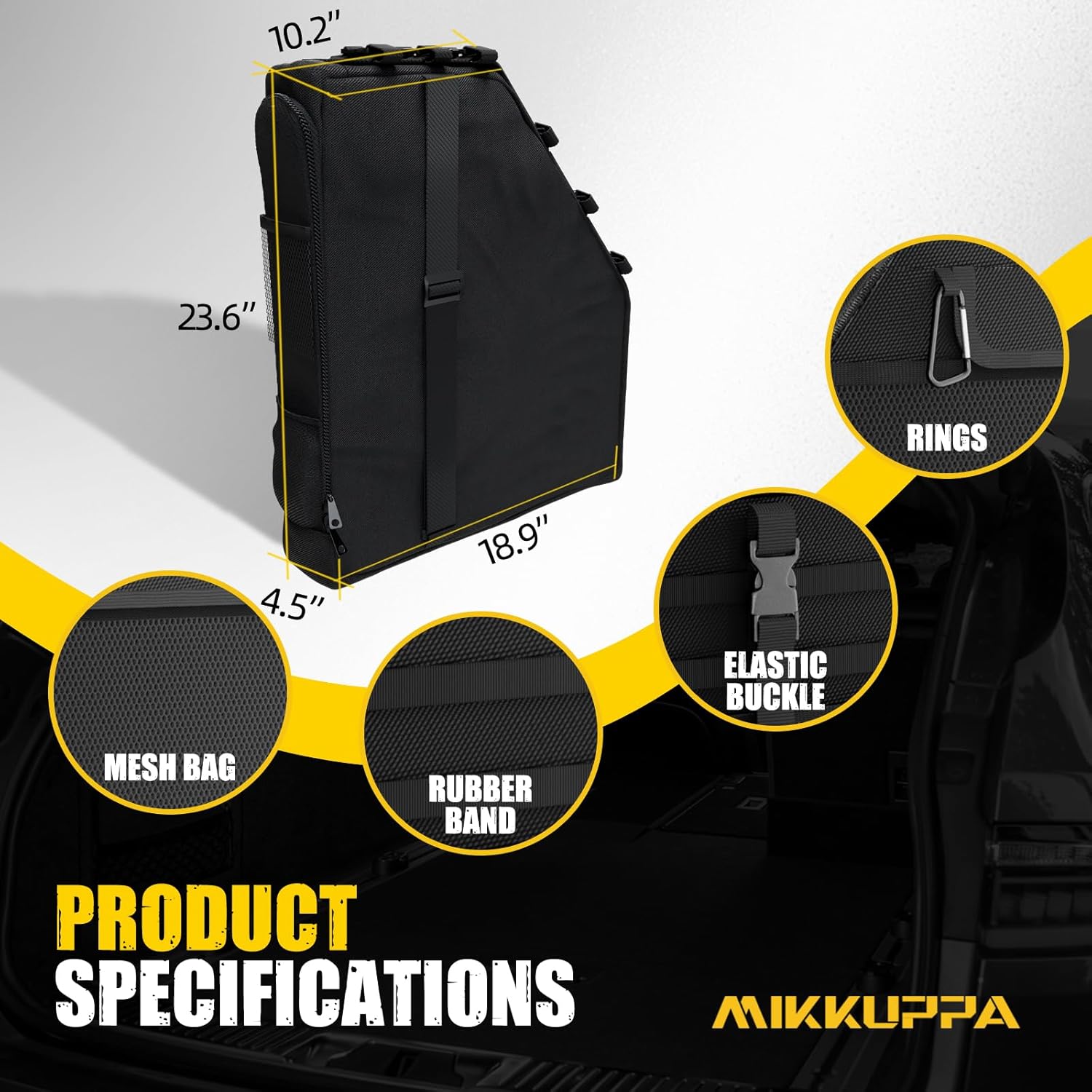 MIKKUPPA Borsa portaoggetti Ro - Outdoor Camping Jeep recensione e prezzo