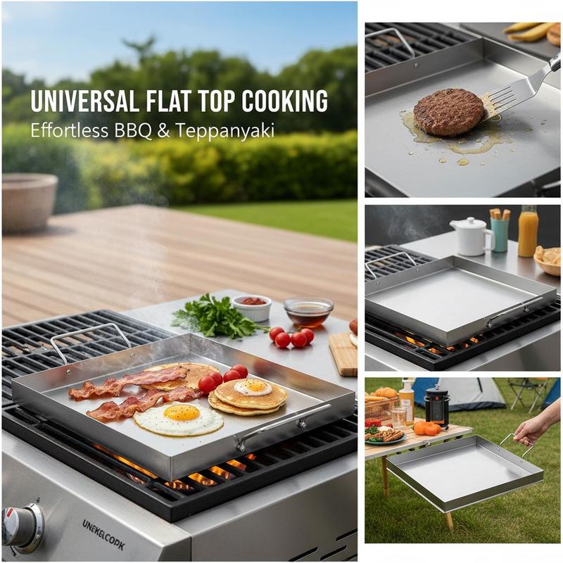 Piastra universale piatta 18x1 - Outdoor Camping Cooking Set recensione e prezzo
