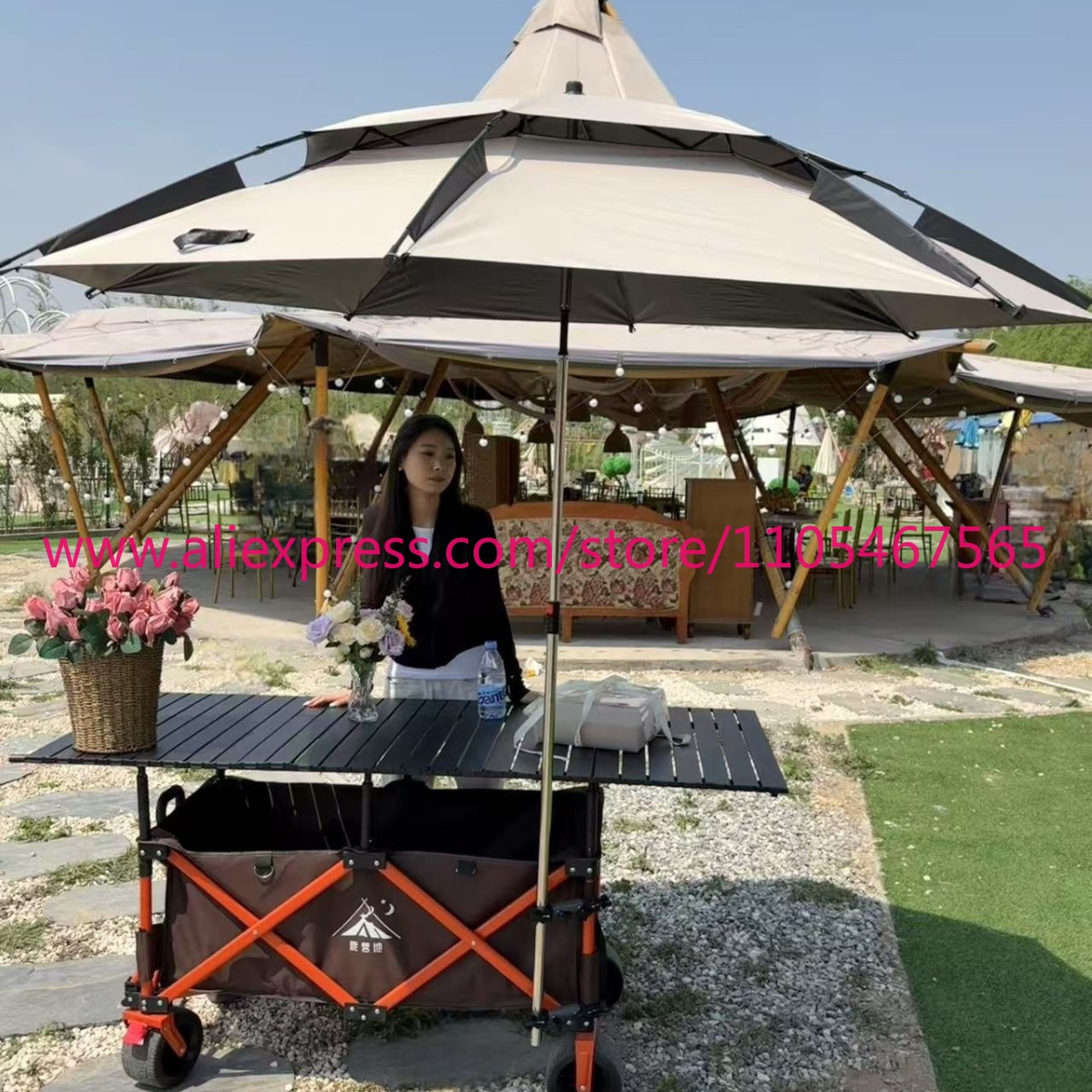 Carrello pieghevole grande per - Outdoor Camping Table Foldable recensione e prezzo