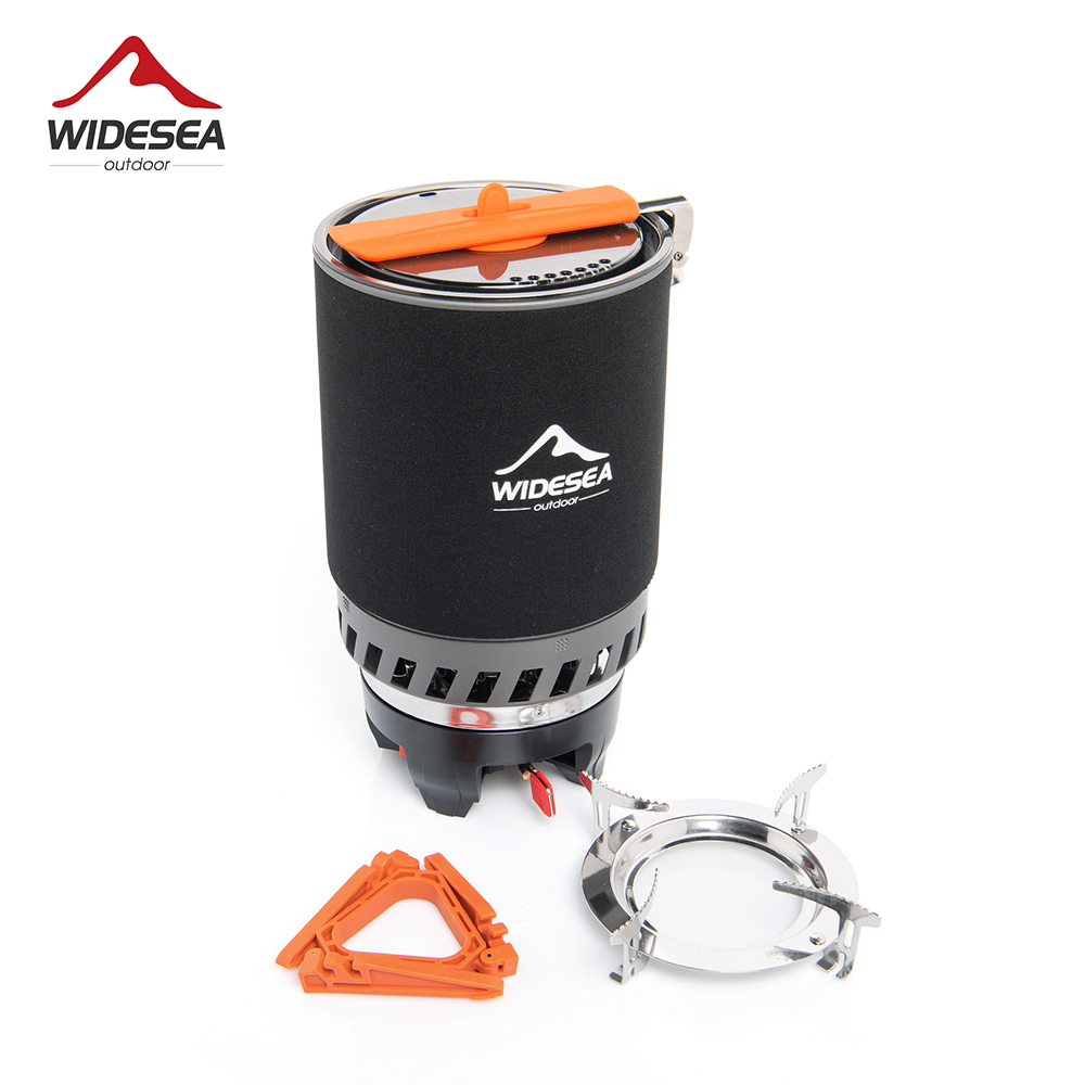 Widesea Sistema di cottura da  - Outdoor Camping Cooking Set recensione e prezzo