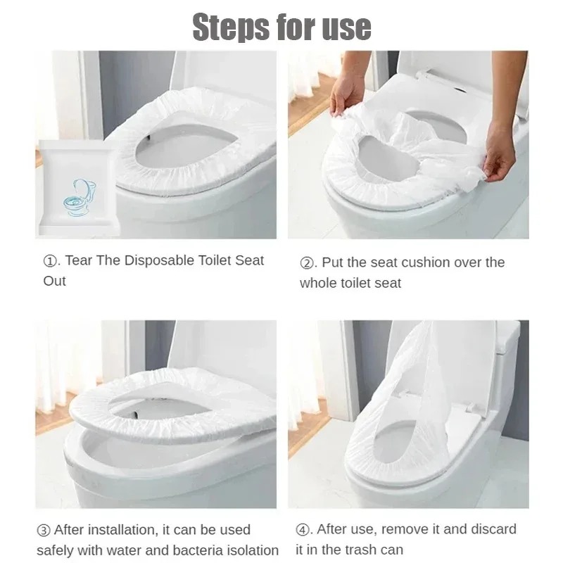 50/20/10pcs Coprisedile WC usa - Outdoor Camping Toilet recensione e prezzo
