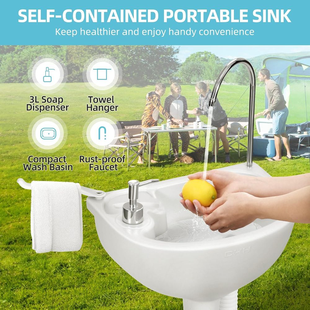 Lavandino portatile da 17 litr - Portable Camp Toilet recensione e prezzo