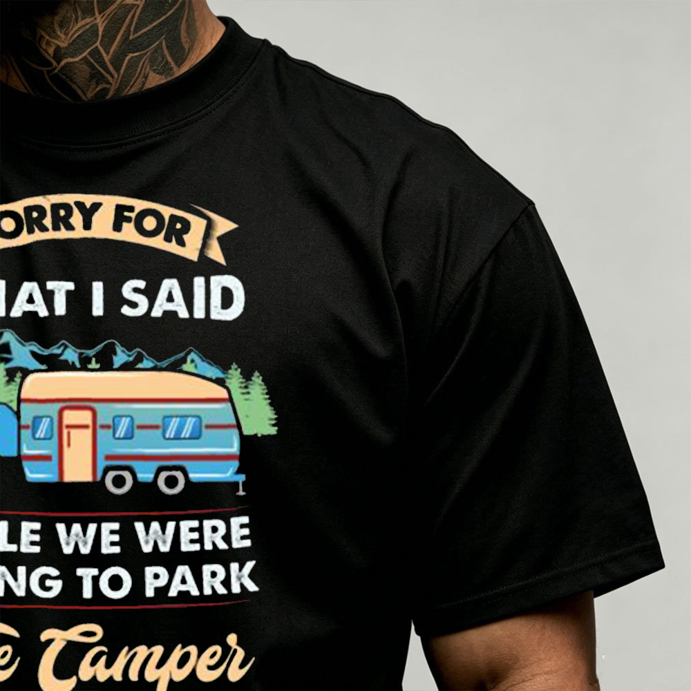 T-shirt da uomo con grafica da - Outdoor Camping Quotes recensione e prezzo