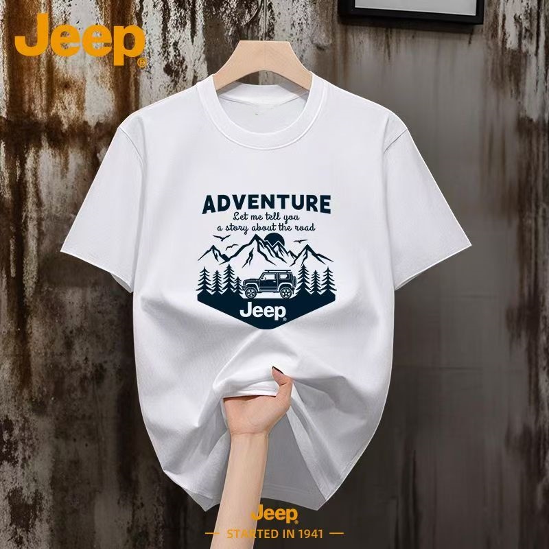 T-shirt da uomo Jeep 230g 100% - Outdoor Camping Jeep recensione e prezzo