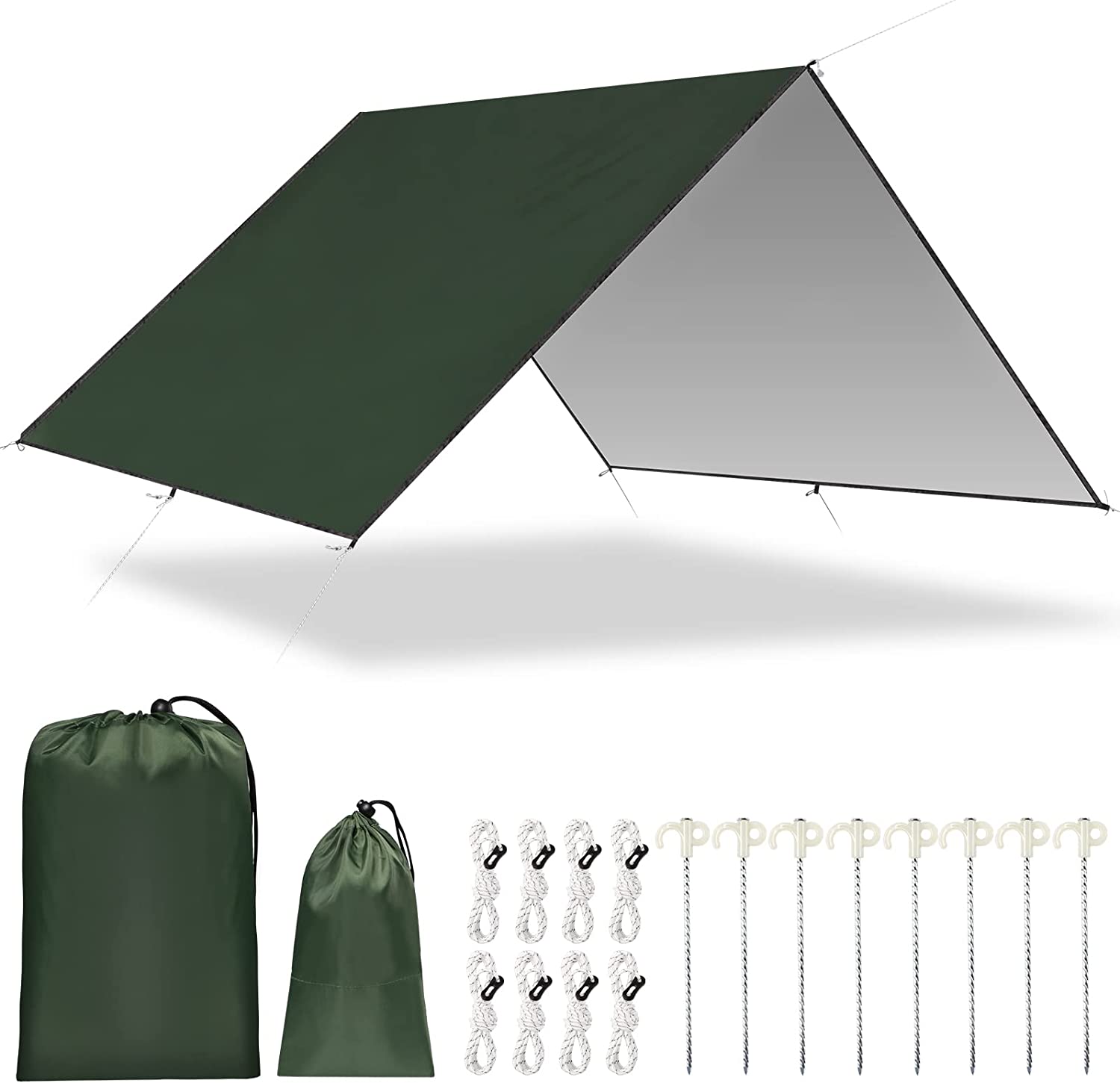 Telo Impermeabile da Campeggio - Waterproof Tarp Shelter recensione e prezzo