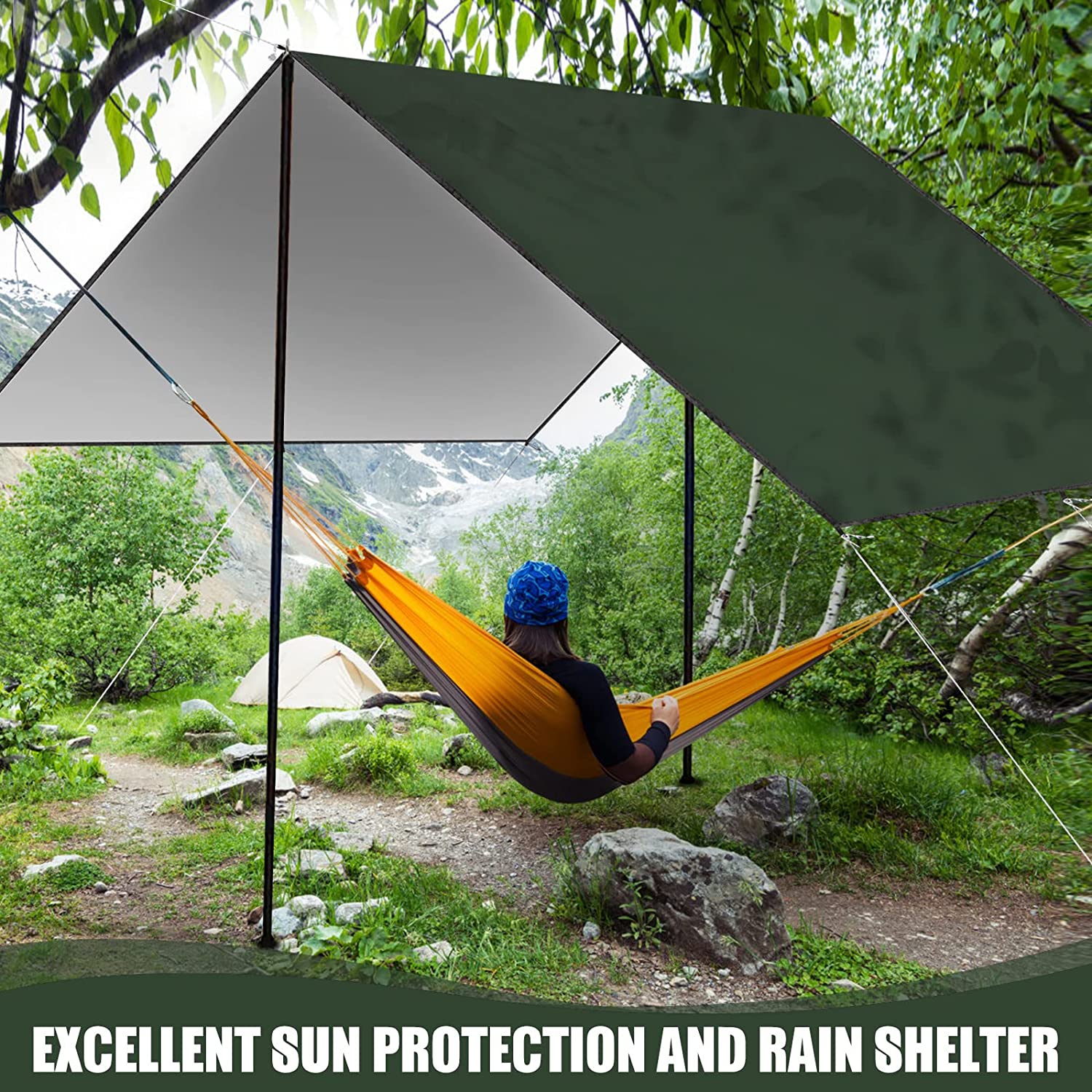 Telo Impermeabile da Campeggio - Waterproof Tarp Shelter recensione e prezzo