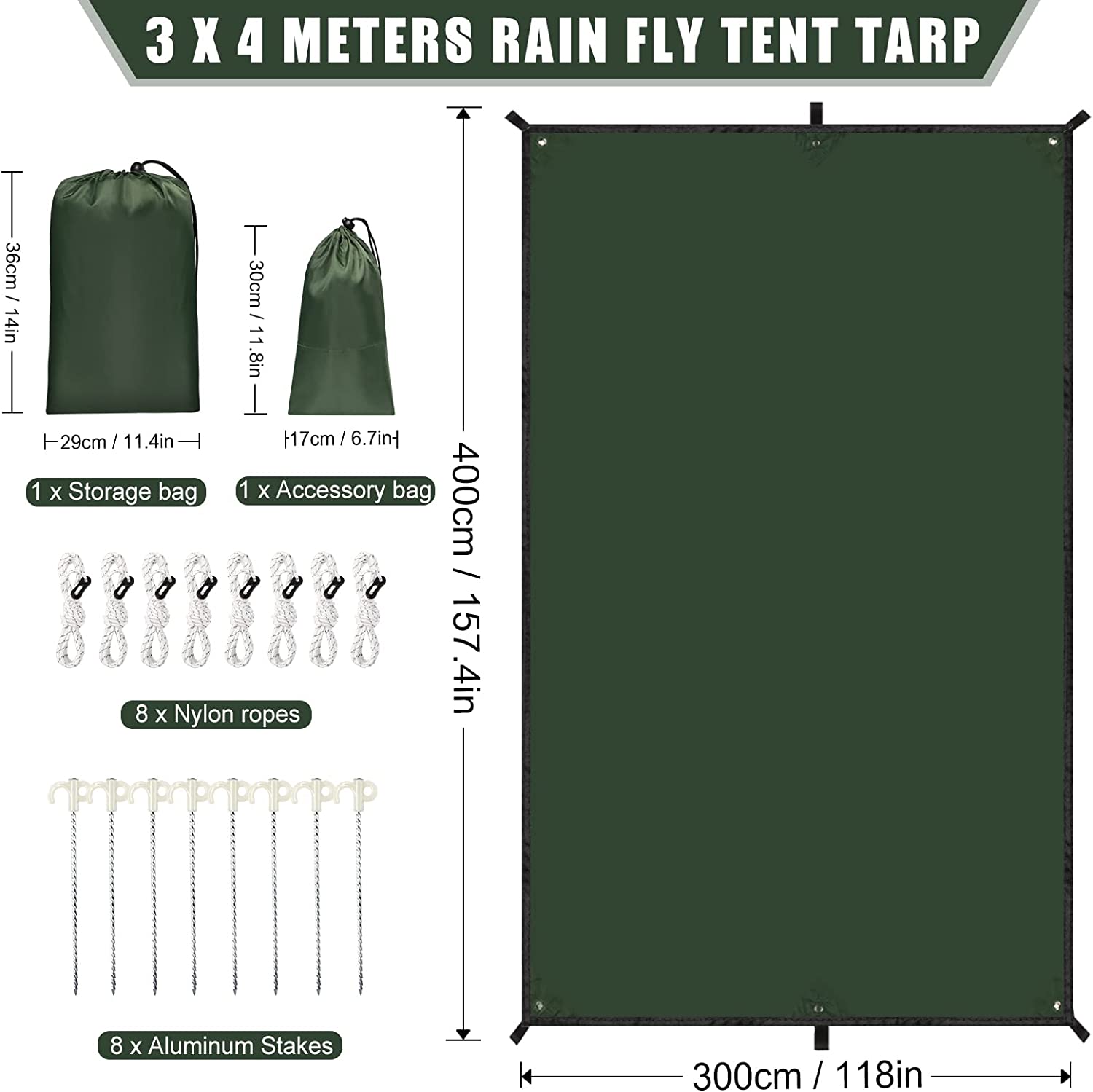 Telo Impermeabile da Campeggio - Waterproof Tarp Shelter recensione e prezzo