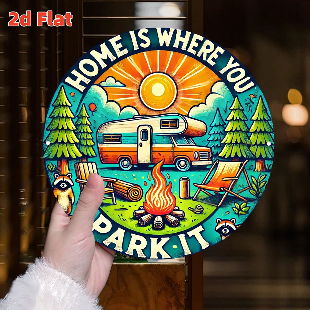 Targa da parete in legno da ca - Outdoor Camping Quotes recensione e prezzo