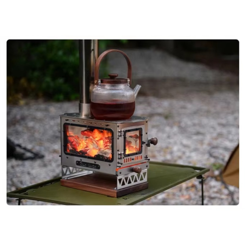 Mini Stufa Portatile in Acciai - Outdoor Camping Fireplace recensione e prezzo