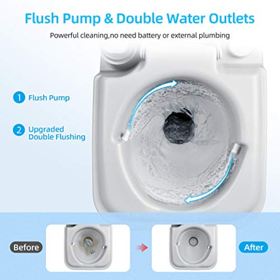 WC Portatile per Campeggio, Es - Portable Camp Toilet recensione e prezzo
