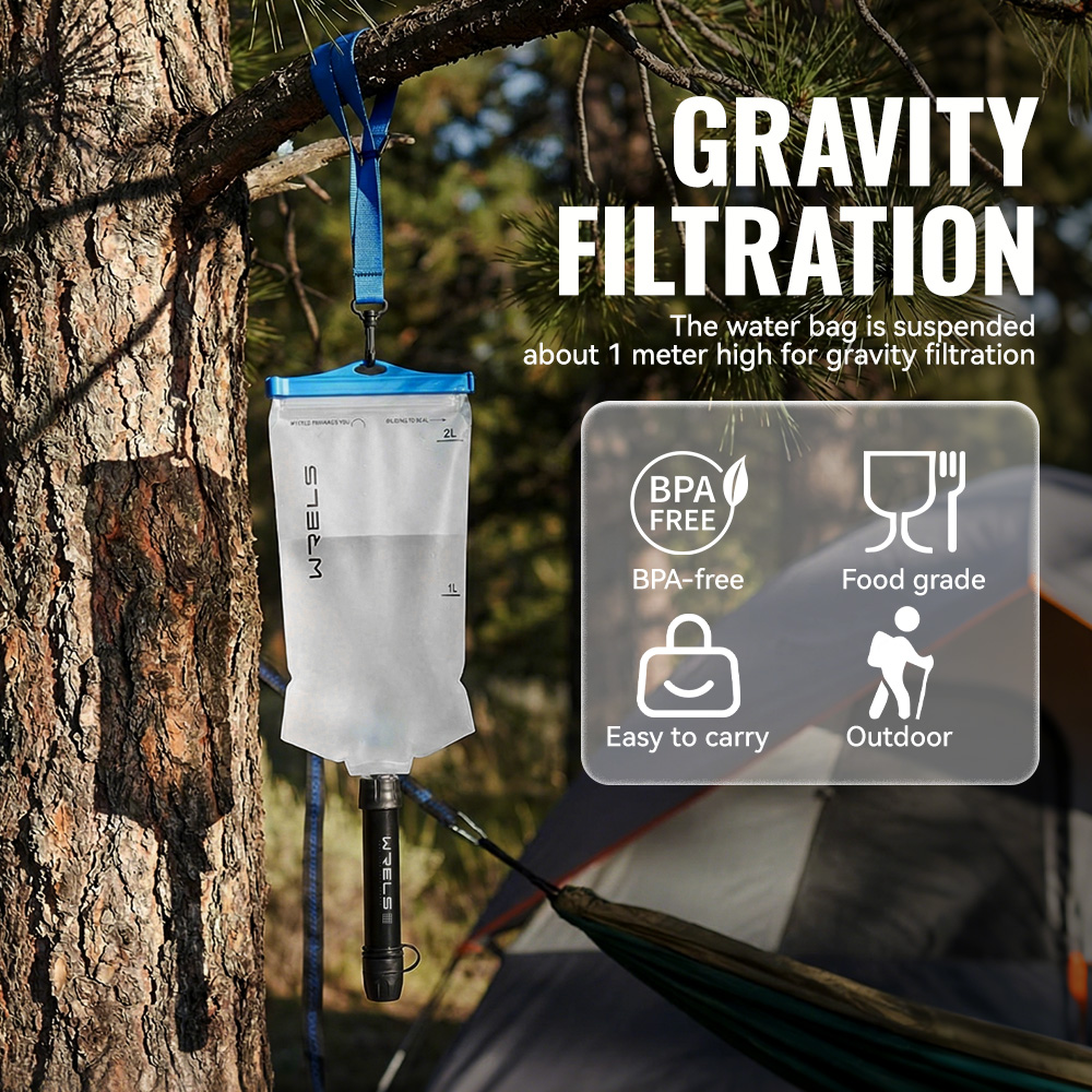 WRELS Purificatore d'Acqua Por - Outdoor Camping Direct recensione e prezzo