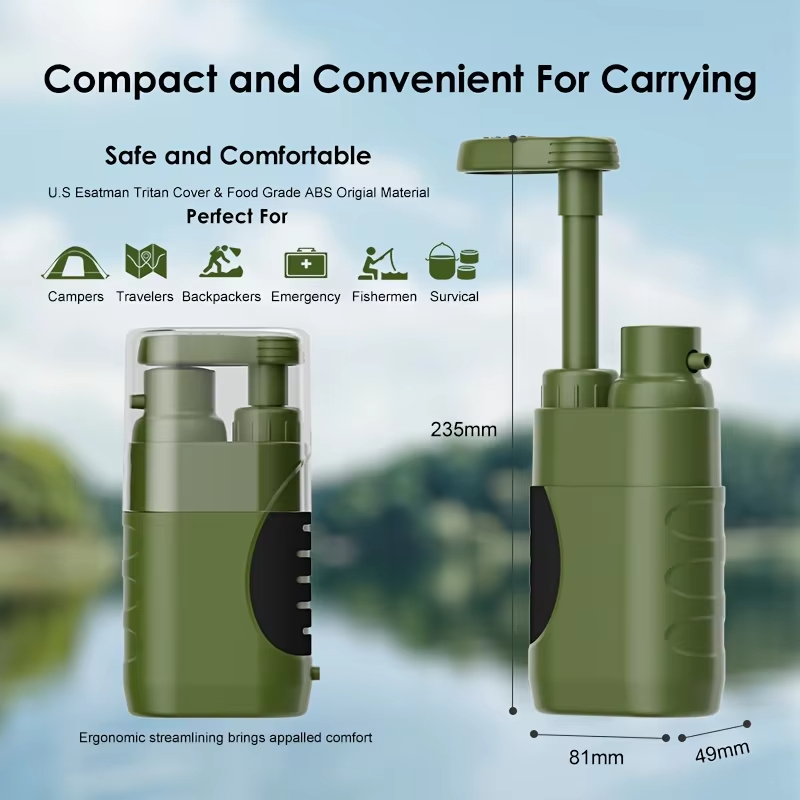 Filtro Acqua Portatile per Est - Outdoor Camping Direct recensione e prezzo