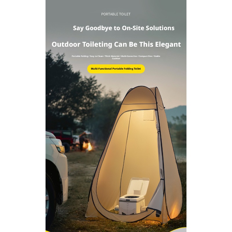 WC Portatile Pieghevole per Au - Outdoor Camping Toilet recensione e prezzo