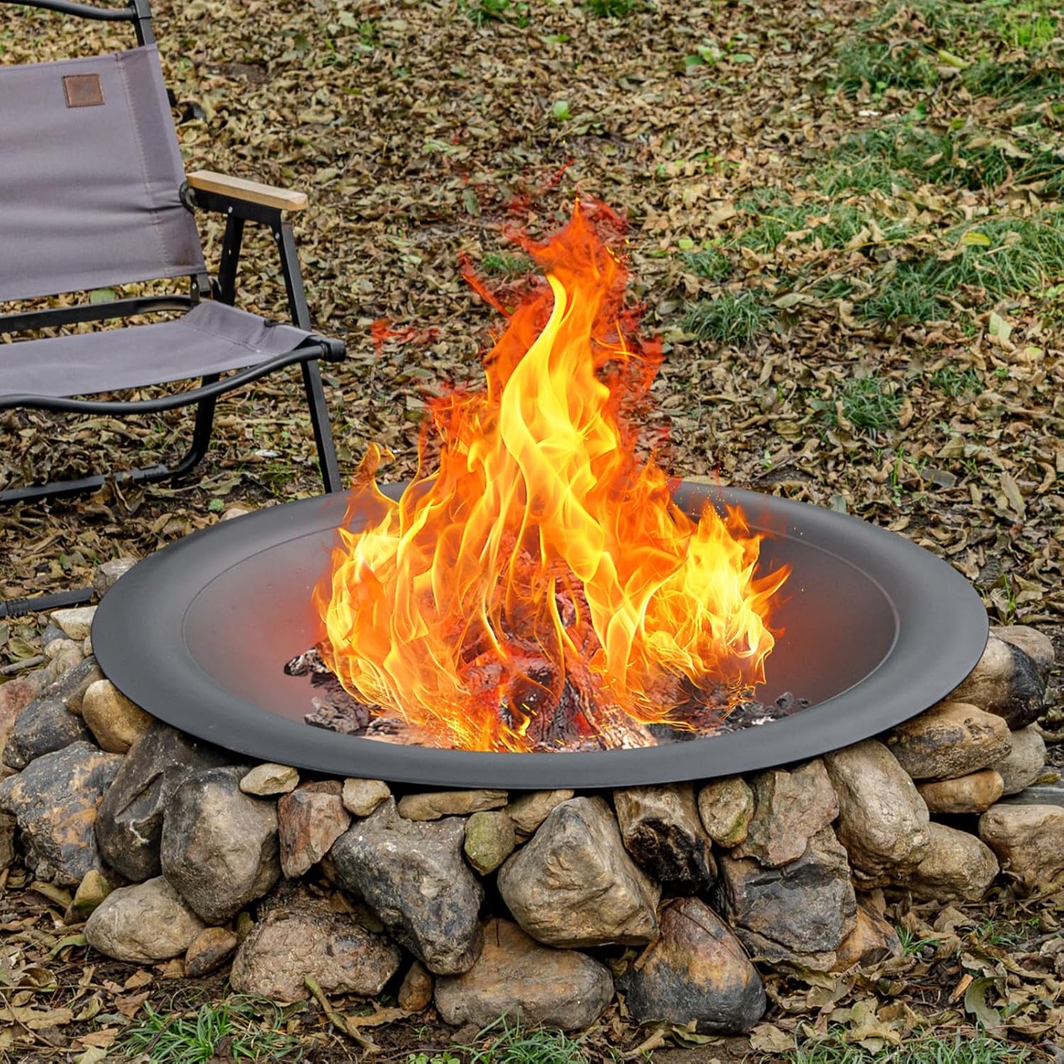 Braciere in acciaio da 35 poll - Outdoor Camping Fireplace recensione e prezzo